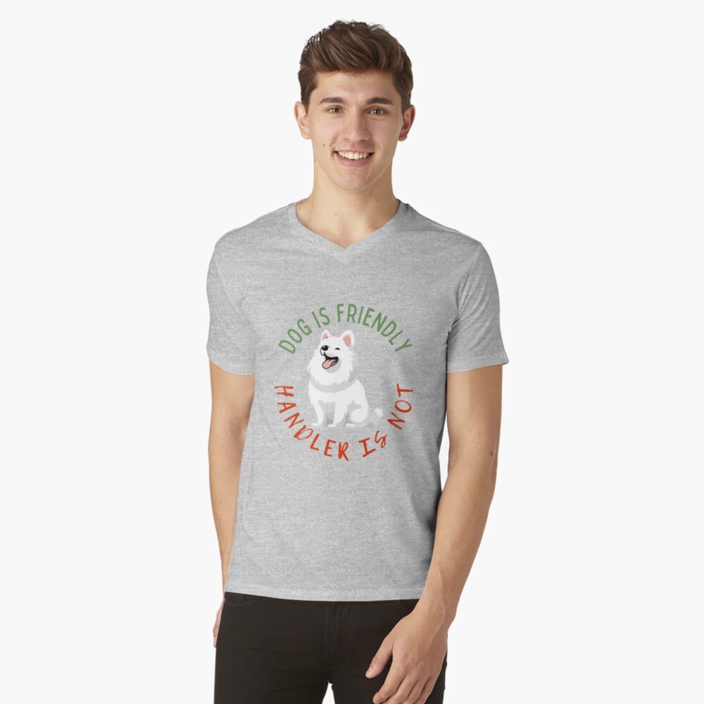 Item preview, V-Neck T-Shirt designed and sold by Nutterdogs.