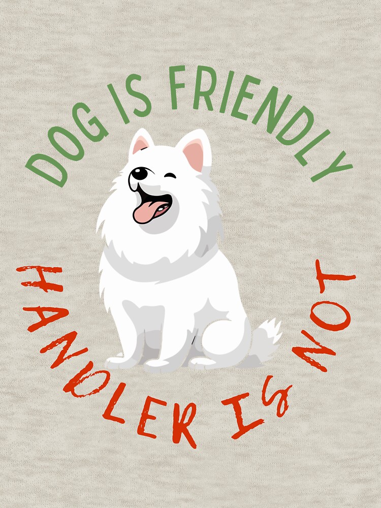 Thumbnail 7 of 7, Classic T-Shirt, Dog is friendly, handler is not designed and sold by Nutterdogs.