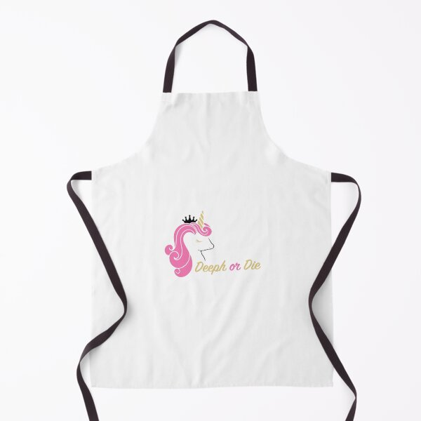 Item preview, Deeph or Die Unicorn Sticker designed and sold by DenisMDesign.