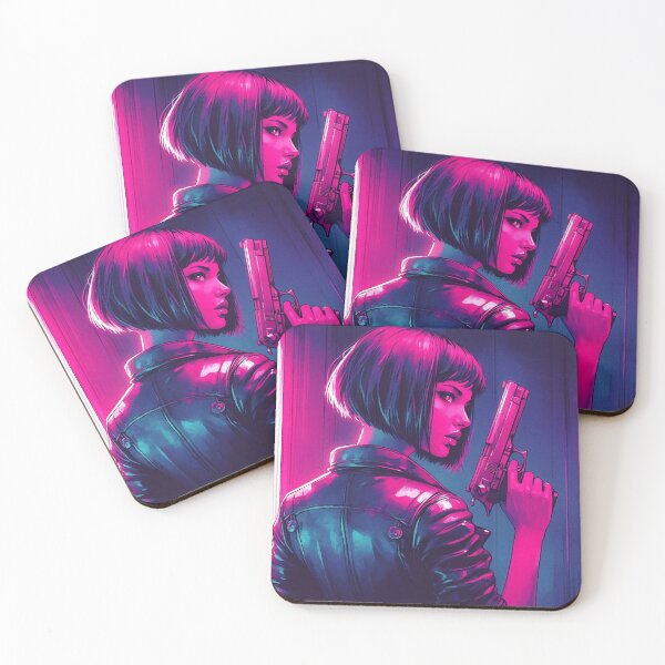 Item preview, Neon Bad Girl [neo noir aesthetic] designed and sold by RESToRAPTOR.