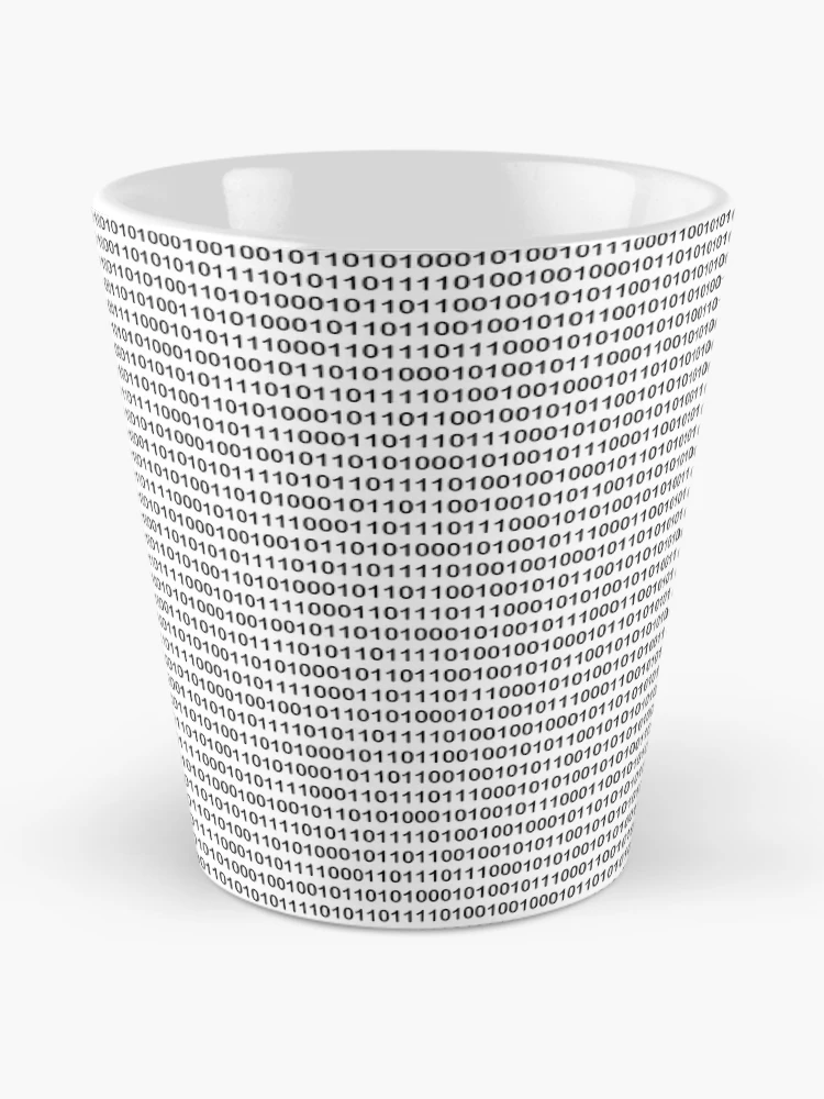 Thumbnail 2 of 4, Coffee Mug, Binary Code designed and sold by Patterns-2024.