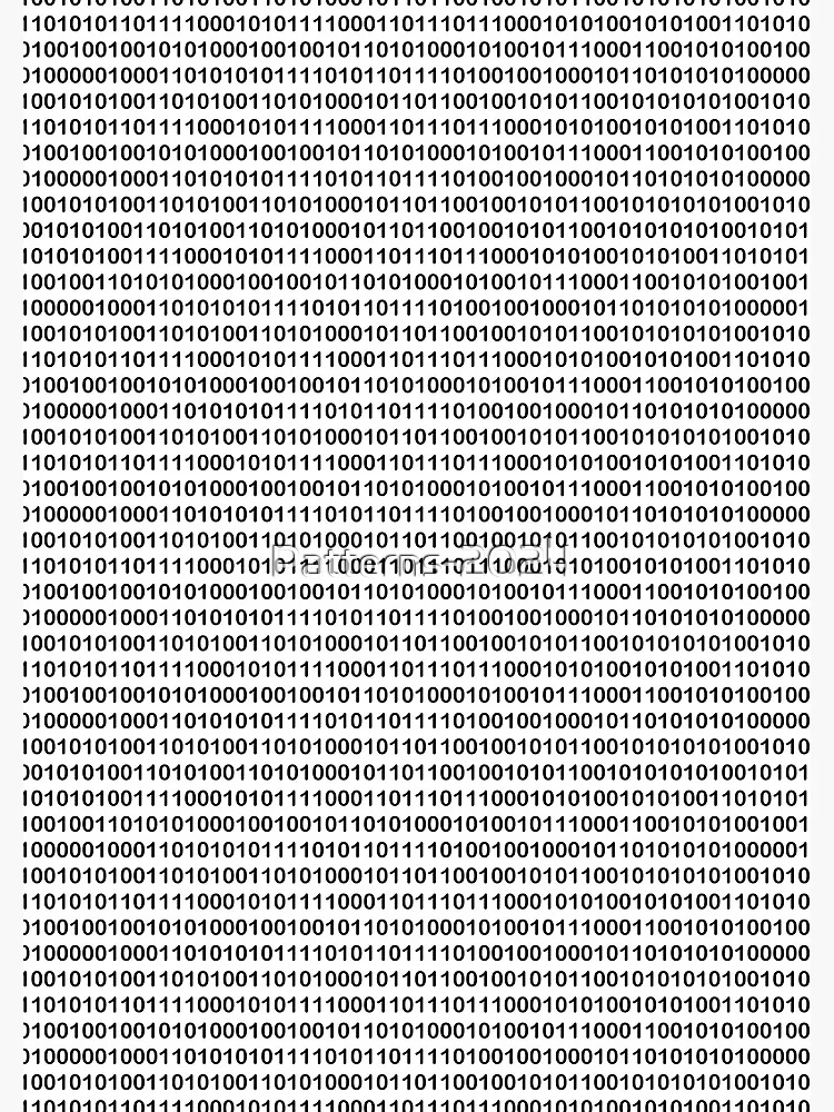 Thumbnail 3 of 3, Journal, Binary Code designed and sold by Patterns-2024.