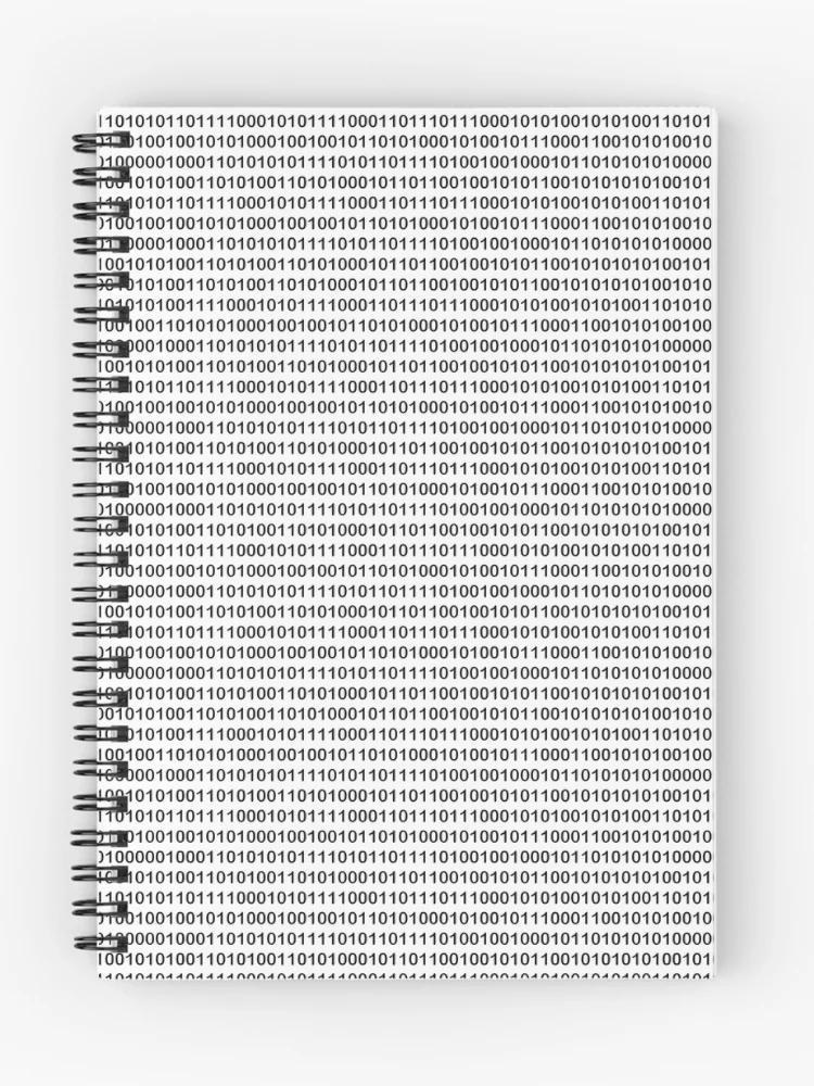 Thumbnail 1 of 3, Journal, Binary Code designed and sold by Patterns-2024.