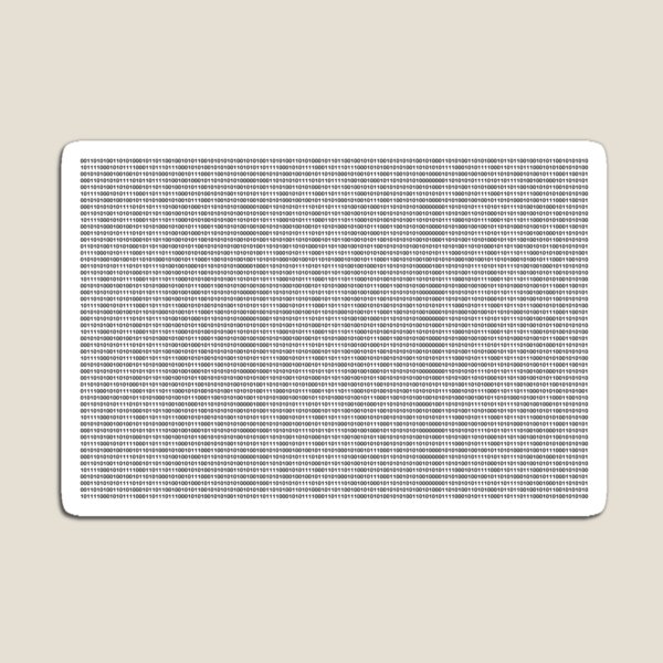 Item preview, Binary Code designed and sold by Patterns-2024.
