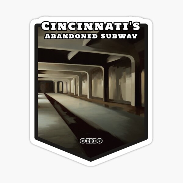 Item preview, Cincinnati's Abandoned Subway - Ohio designed and sold by Linbo Shop.