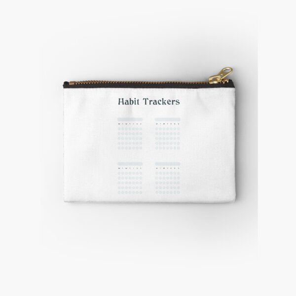 Item preview, 4 Habit Trackers Pack for Easy Bullet Journaling  designed and sold by celestevolta.