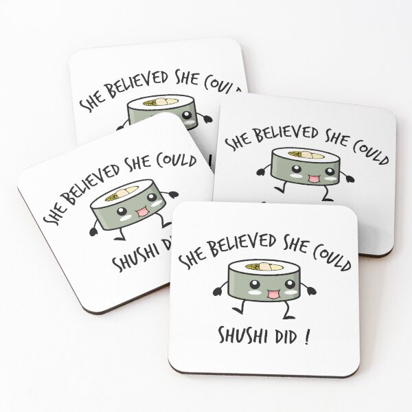 Item preview, She Believed She Could Sushi Did T-Shirt designed and sold by Turie.