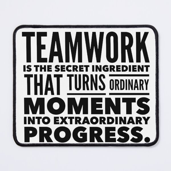 Item preview, Ready For Extraordinary Progress? Teamwork is the Secret Ingredient designed and sold by Soaring Eagle.