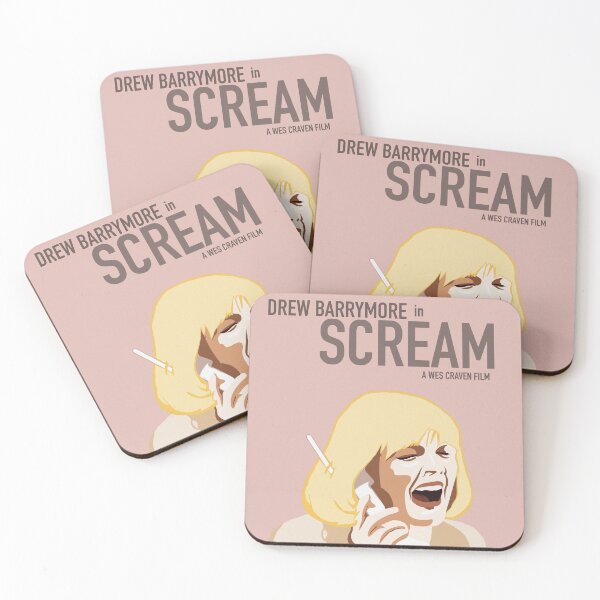 Item preview, Drew Barrymore in Scream (A 1996 Wes Craven Film) designed and sold by PopShopDesignFR.