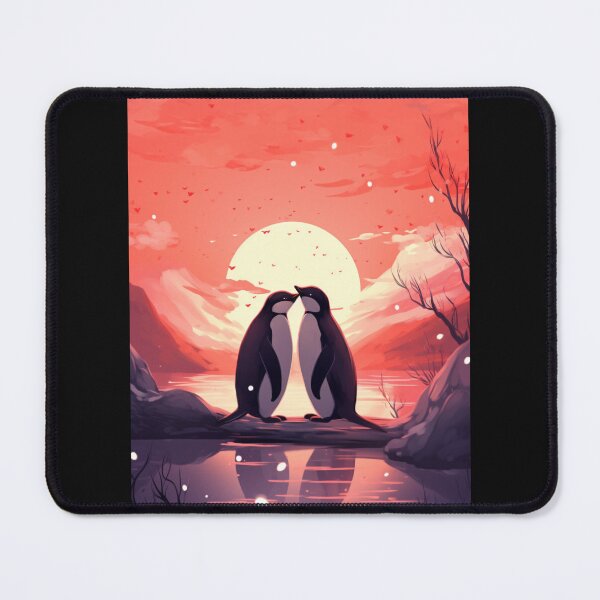 Item preview, Penguin Love: A Valentine's Day Embrace in Nature's Arms designed and sold by JLCableStudio.