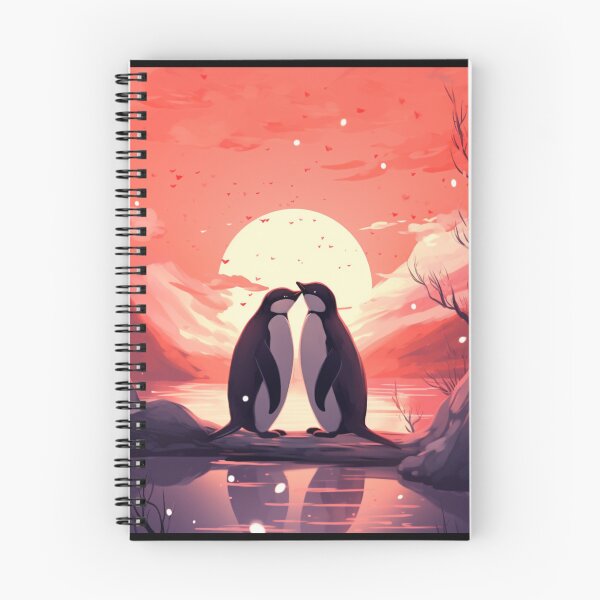 Item preview, Penguin Love: A Valentine's Day Embrace in Nature's Arms designed and sold by JLCableStudio.