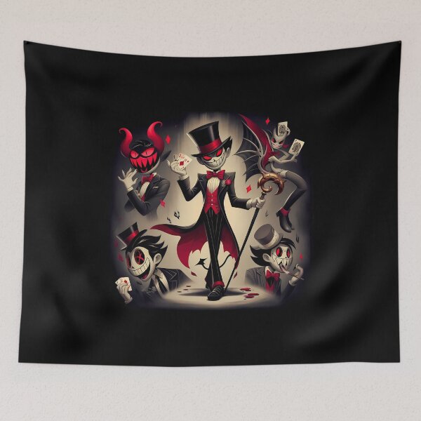 Item preview, Mysterious Alastor from Hazbin Hotel designed and sold by Pickmash.