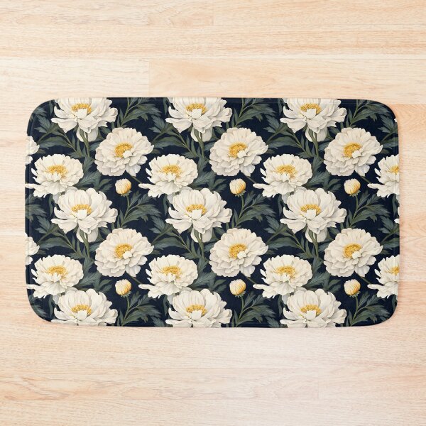 Item preview,  White Marigold flower seamless pattern designed and sold by varinchai.