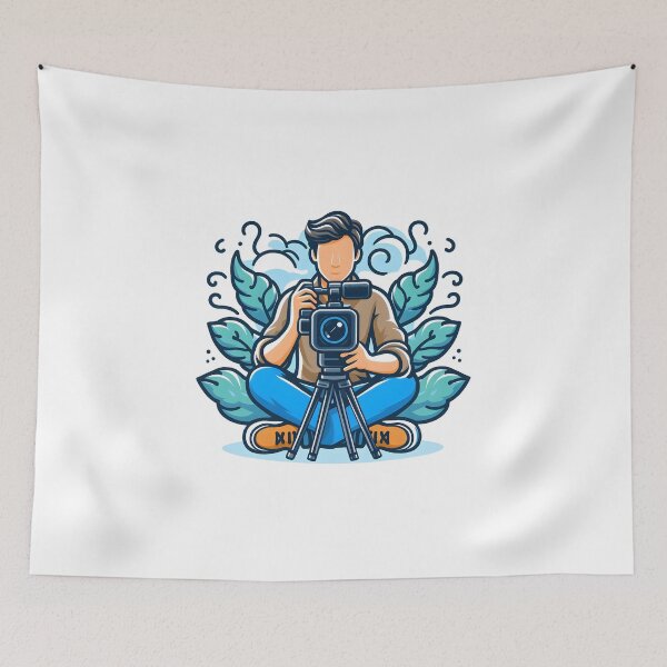 Item preview, I am professional videographer and i am passionate  designed and sold by vectorillus.