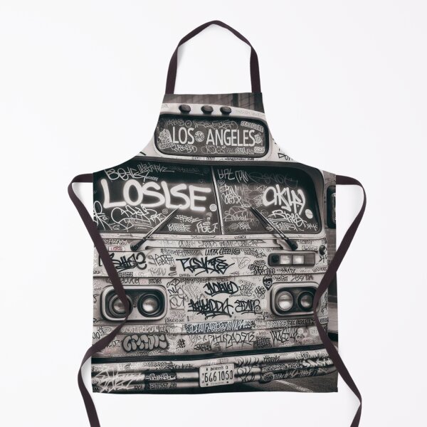 Item preview, Los Angeles Graffiti Bus Route designed and sold by RapTops.