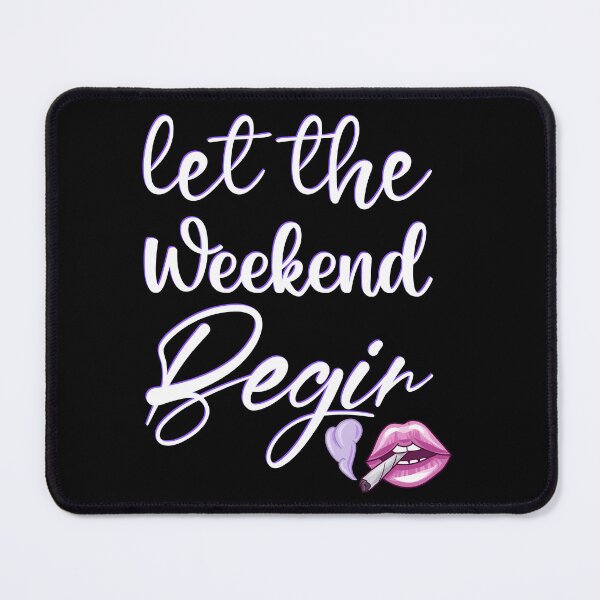 Item preview, Let the Weekend Begin designed and sold by Funky  Fibers.