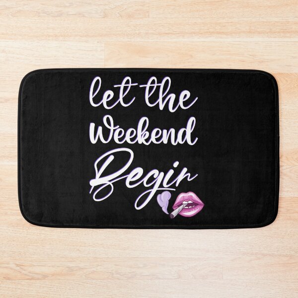 Item preview, Let the Weekend Begin designed and sold by Funky  Fibers.