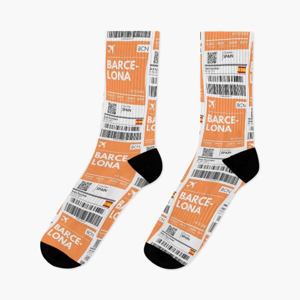 Item preview, Bracelona Airplane Boarding Pass designed and sold by RoamInk.
