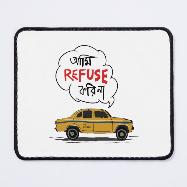 Item preview, FUNNY BENGALI KOLKATA TAXI designed and sold by SatraDesign.