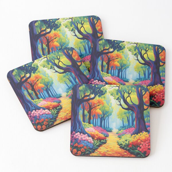 Item preview, Fauvist Forest designed and sold by ArtsyInventor.