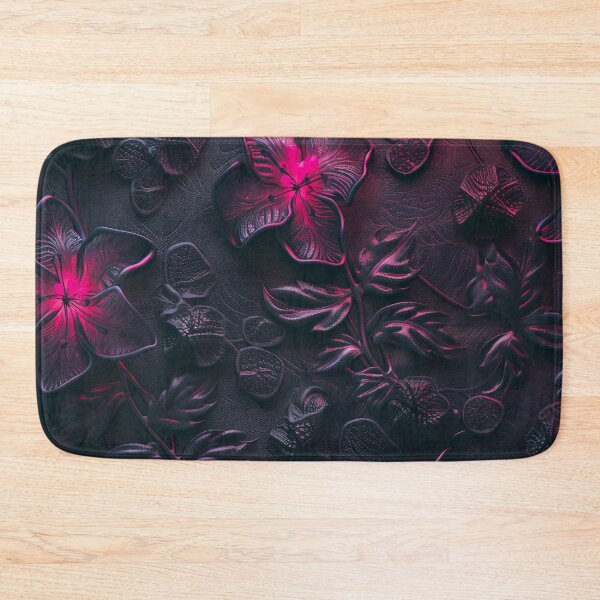 Item preview, Hammered lace effect leather style texture with lilies designed and sold by Fantasyplus.