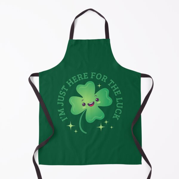 Item preview, Cute four leaf lucky clover in cute kawaii style designed and sold by SIR13.