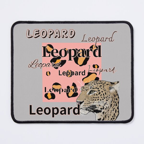 Item preview, Leopard,  typography designed and sold by zzzozzo.