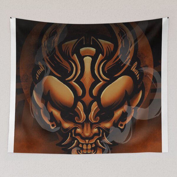 Item preview, japanese samurai mecha oni designed and sold by charliedoom.
