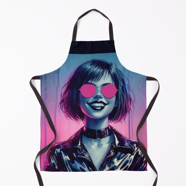 Item preview, Girl Smile, Pink Glasses [neon noir aesthetic] designed and sold by RESToRAPTOR.