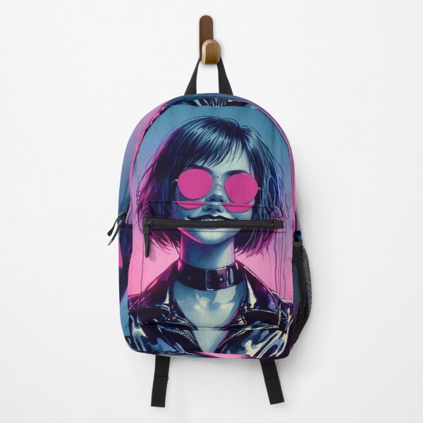 Item preview, Girl Smile, Pink Glasses [neon noir aesthetic] designed and sold by RESToRAPTOR.