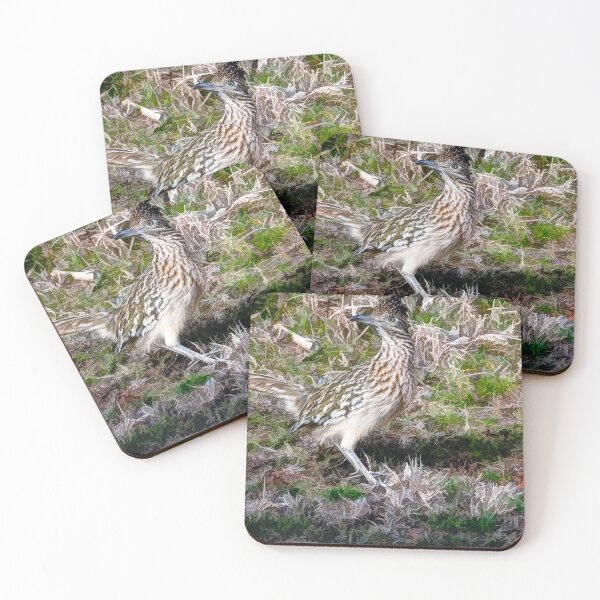Item preview, Winter Sighting Of The Greater Roadrunner designed and sold by Debra Martz.