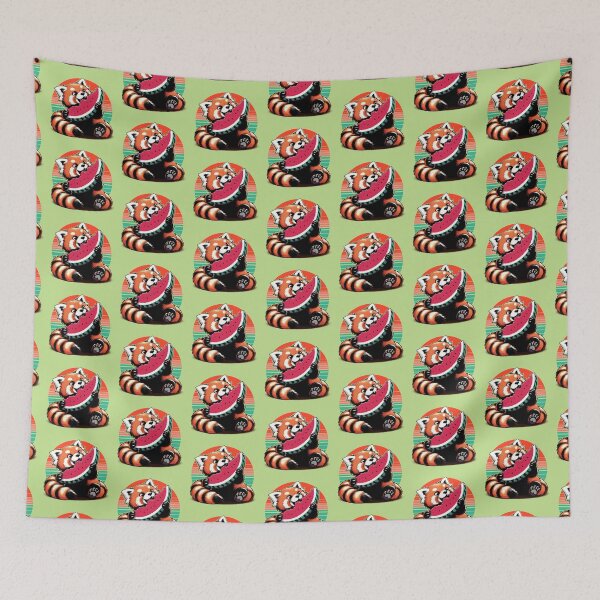 Item preview, Watermelon Red Panda designed and sold by KoreWaPantsu.