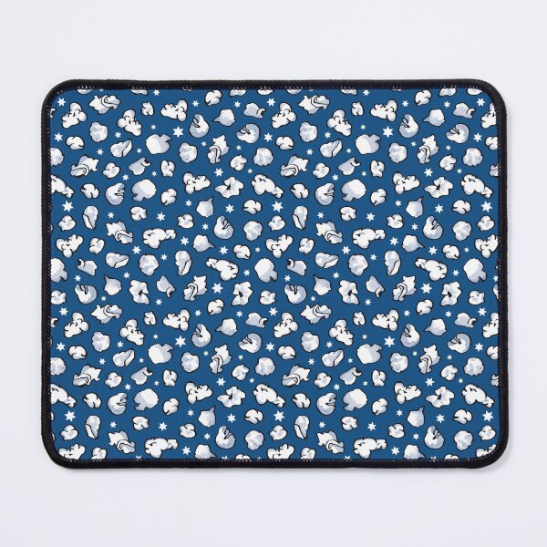 Item preview, Popcorn on blue designed and sold by colorofmagic.