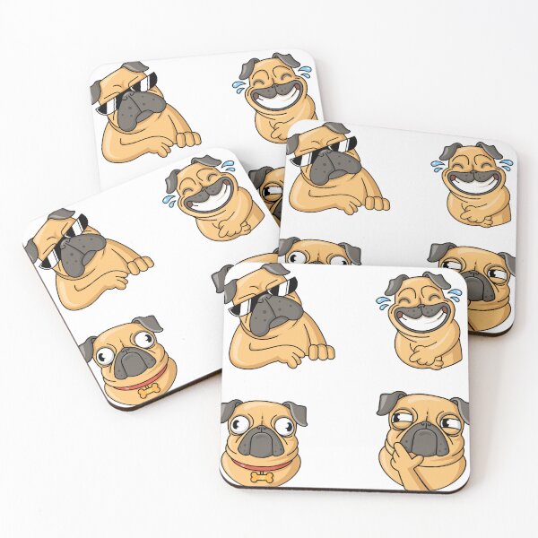 Item preview, Pugs designed and sold by InfiniteSticker.