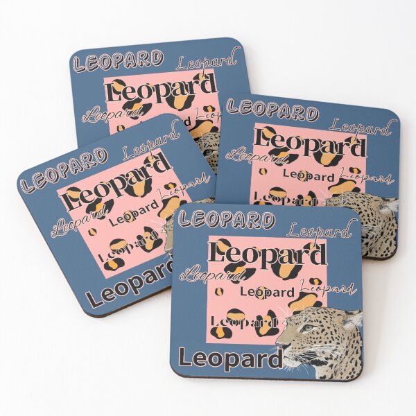 Item preview, Leopard,  typography designed and sold by zzzozzo.