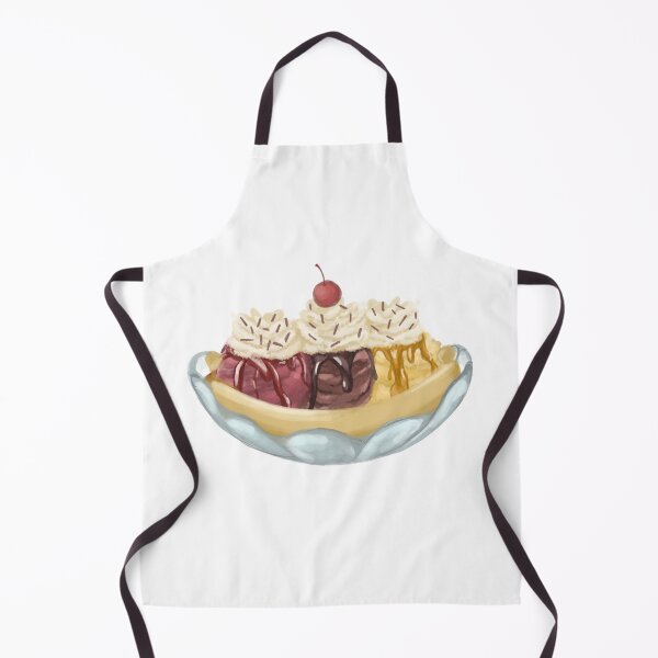 Item preview, Banana Split Ice-cream with cherry on top designed and sold by Artiepraew.