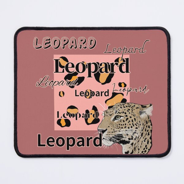 Item preview, Leopard,  typography designed and sold by zzzozzo.