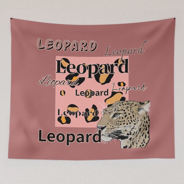 Item preview, Leopard,  typography designed and sold by zzzozzo.