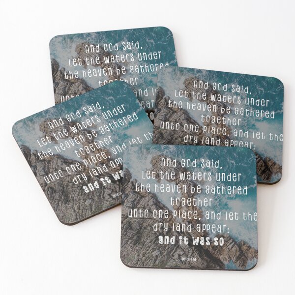 Item preview, Genesis 1:9 designed and sold by SecretSamaritan.