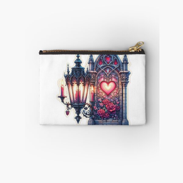 Item preview, Gothic valentines day lantern goth Sticker designed and sold by Expressions-Sel.