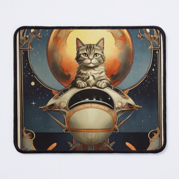 Item preview, Space kitten designed and sold by Dreamfamiliars.