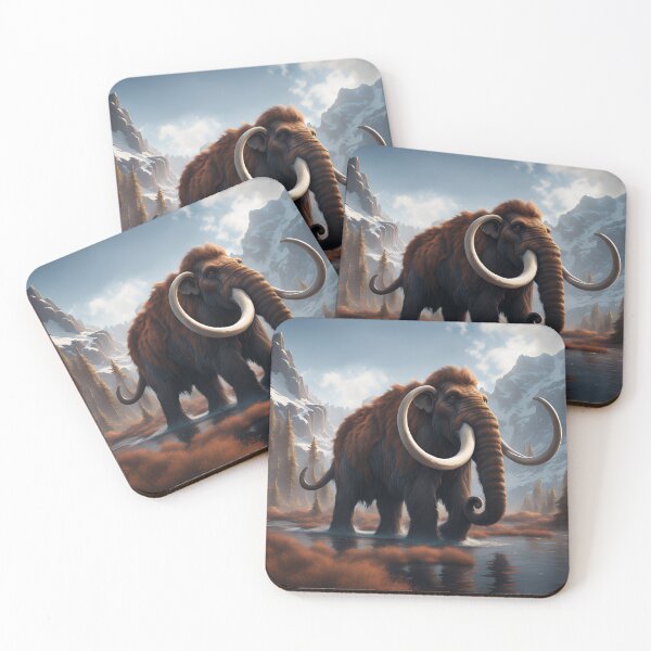 Item preview, Woolly mammoth designed and sold by HappyExpression.