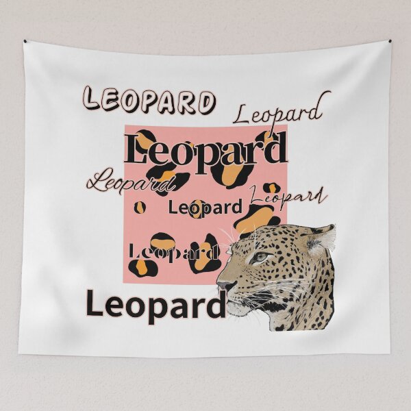 Item preview, Leopard,  typography designed and sold by zzzozzo.