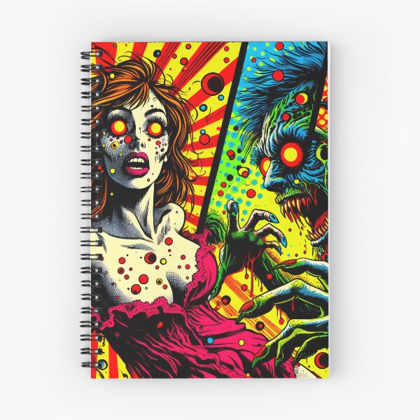 Item preview, Trippy Psychedelic Zombie Girl Mayhem designed and sold by AIPixelMaster.