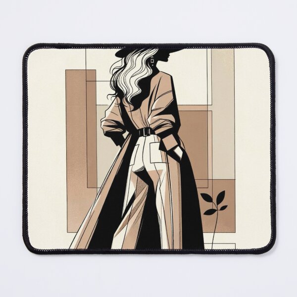 Item preview, Contemplative Chic: Modern Elegance in Geometric Serenity designed and sold by Izabelabe19.