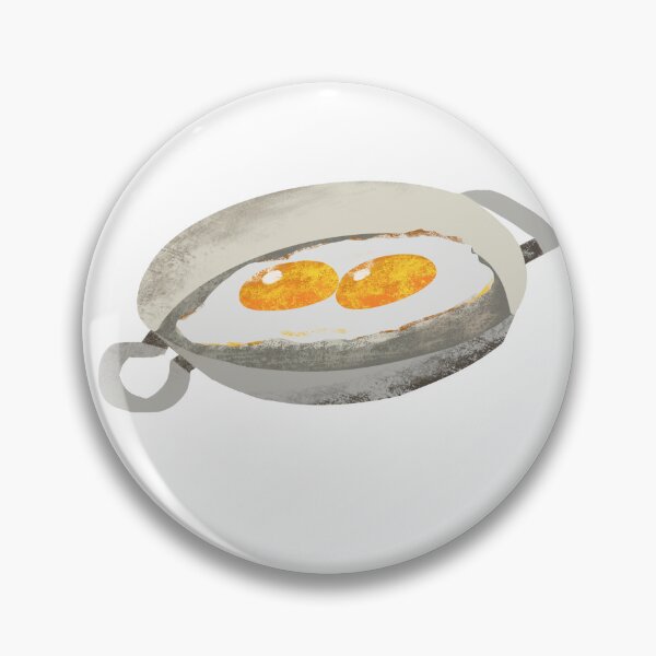 Item preview, Fired Egg in a pan minimalist style designed and sold by Artiepraew.