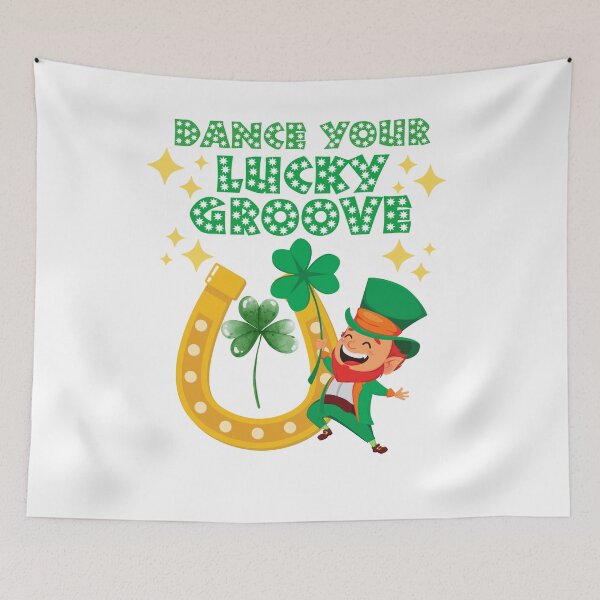 Item preview, Dance your lucky groove, dancing leprechaun designed and sold by BritishDelights.