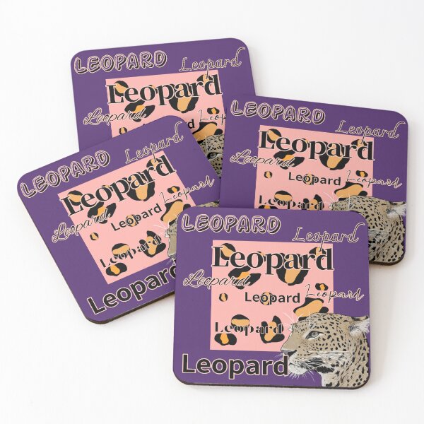 Item preview, Leopard,  typography designed and sold by zzzozzo.