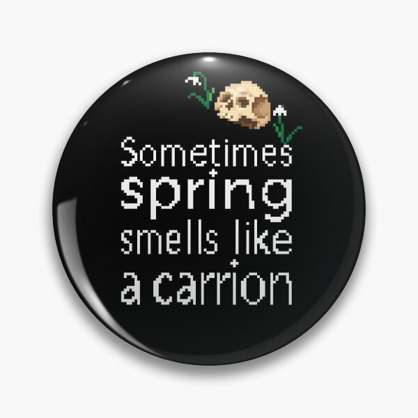 Item preview, Sometimes spring smells like a carrion designed and sold by D-Vogt-Grafik.