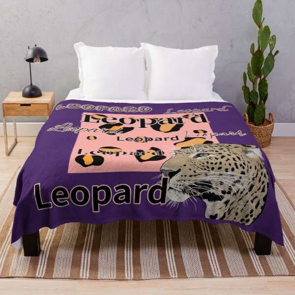 Item preview, Leopard,  typography designed and sold by zzzozzo.